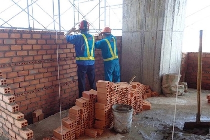 Tuyển dụng công nhân xây dựng làm việc tại công trình