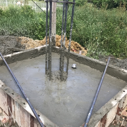 Thi công cột mốc cao độ Quốc gia tại Đà Nẵng
