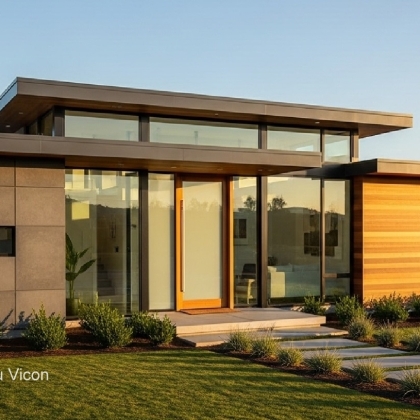 Phối cảnh mẫu nhà cấp 4 đẹp