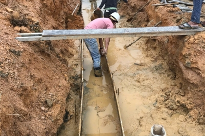Thi công dự án cấp thoát nước