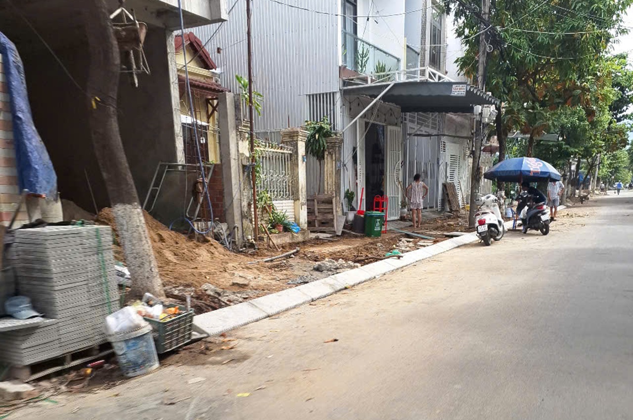 thi công xây dựng nhà và chỉnh trang vỉa hè